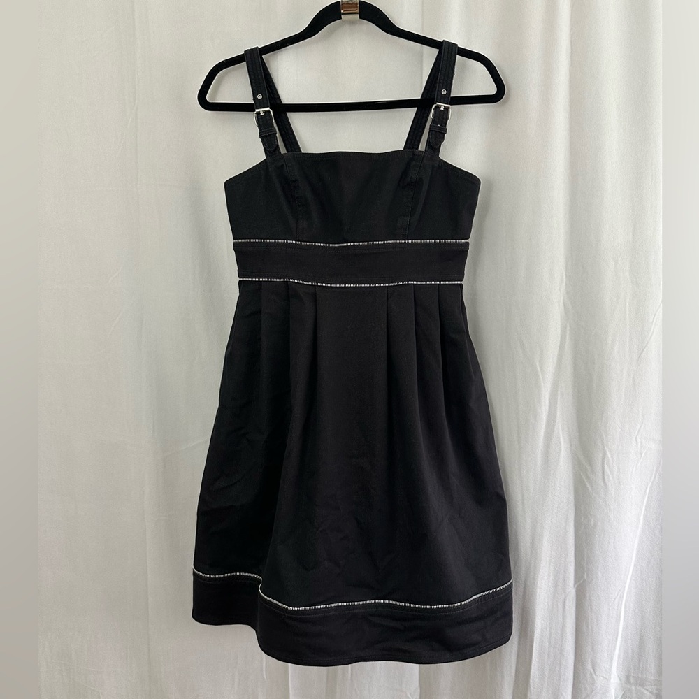 Maggy London Black Tank Top Mini Dress Womens Size 4